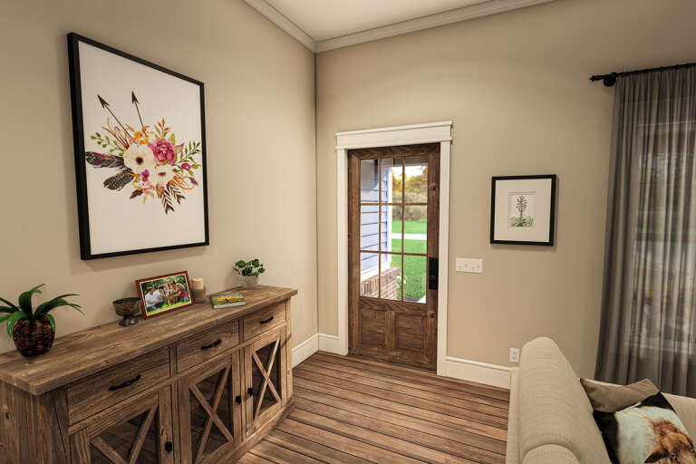 Modern Farmhouse House Plan #041-00285 Additional Photo