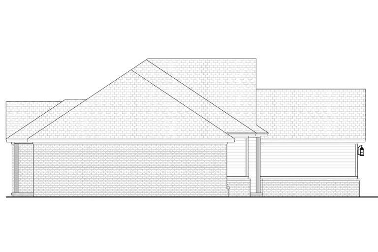 Modern Farmhouse House Plan #041-00286 Elevation Photo