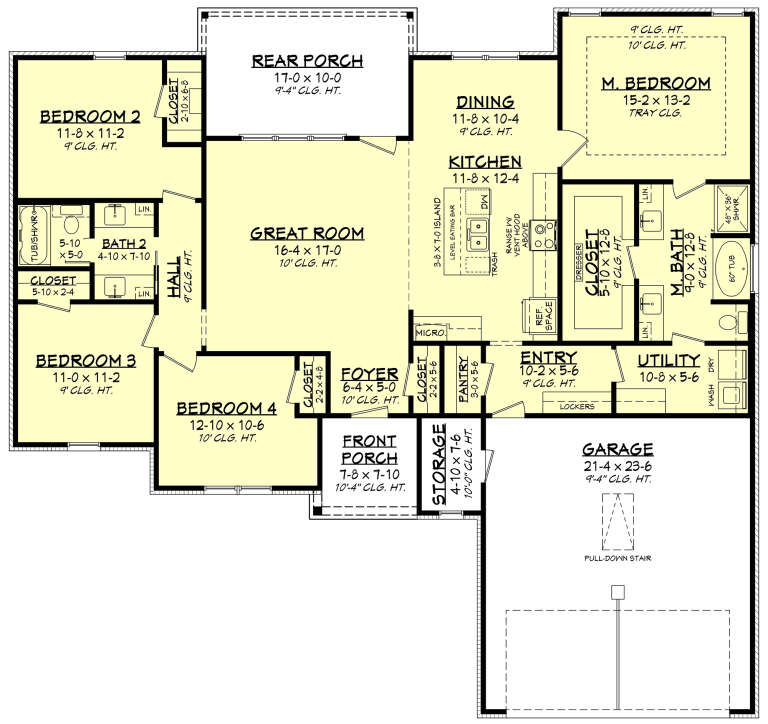 House Plan House Plan #27373 Drawing 1