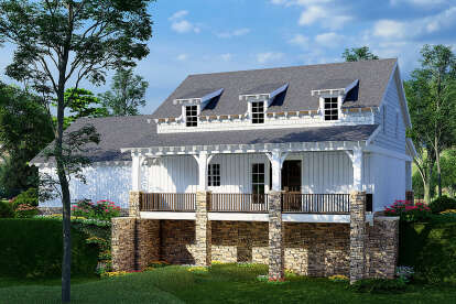 Modern Farmhouse House Plan #8318-00273 Elevation Photo
