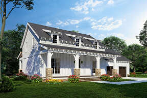 Modern Farmhouse House Plan #8318-00273 Elevation Photo