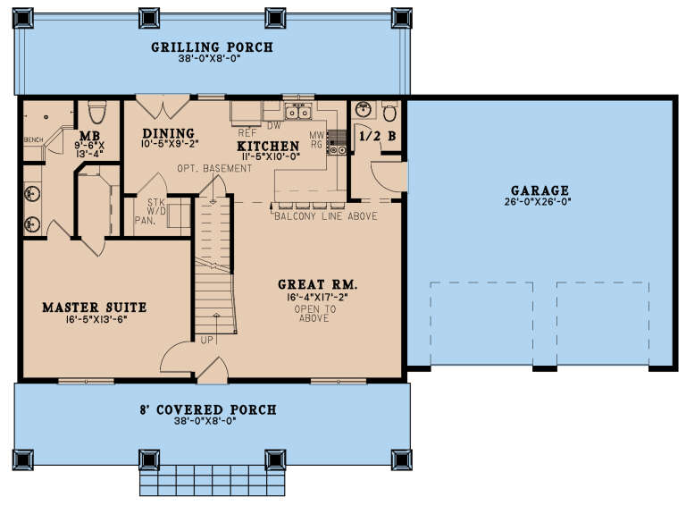 House Plan House Plan #27374 Drawing 1