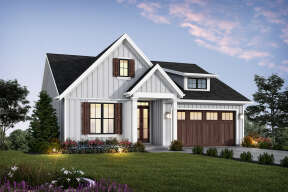 Modern Farmhouse House Plan #2559-00944 Elevation Photo