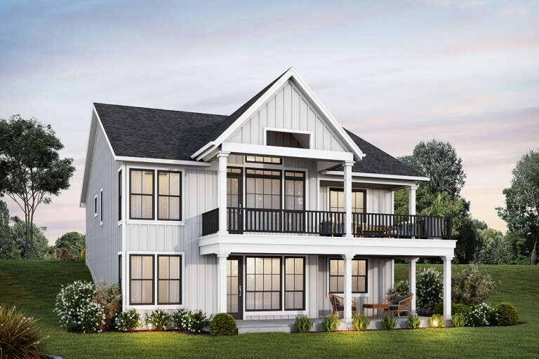 Modern Farmhouse House Plan #2559-00944 Elevation Photo