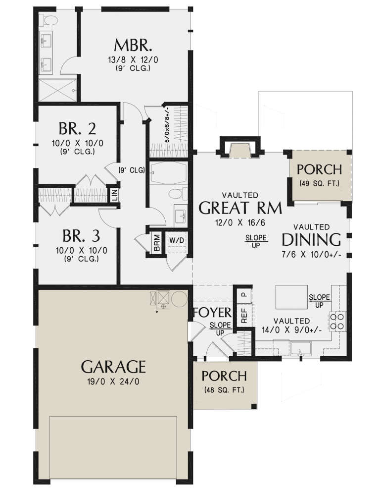 House Plan House Plan #27377 Drawing 1