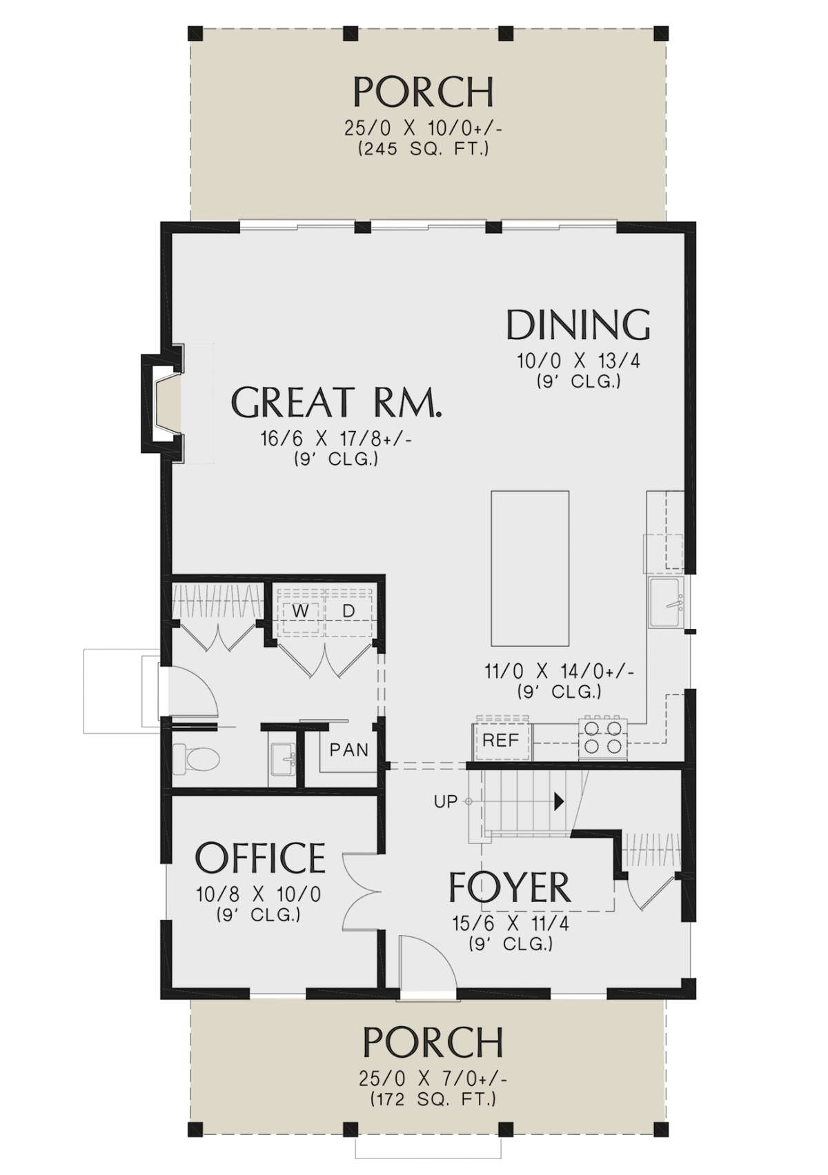 Main Floor  for House Plan #2559-00949