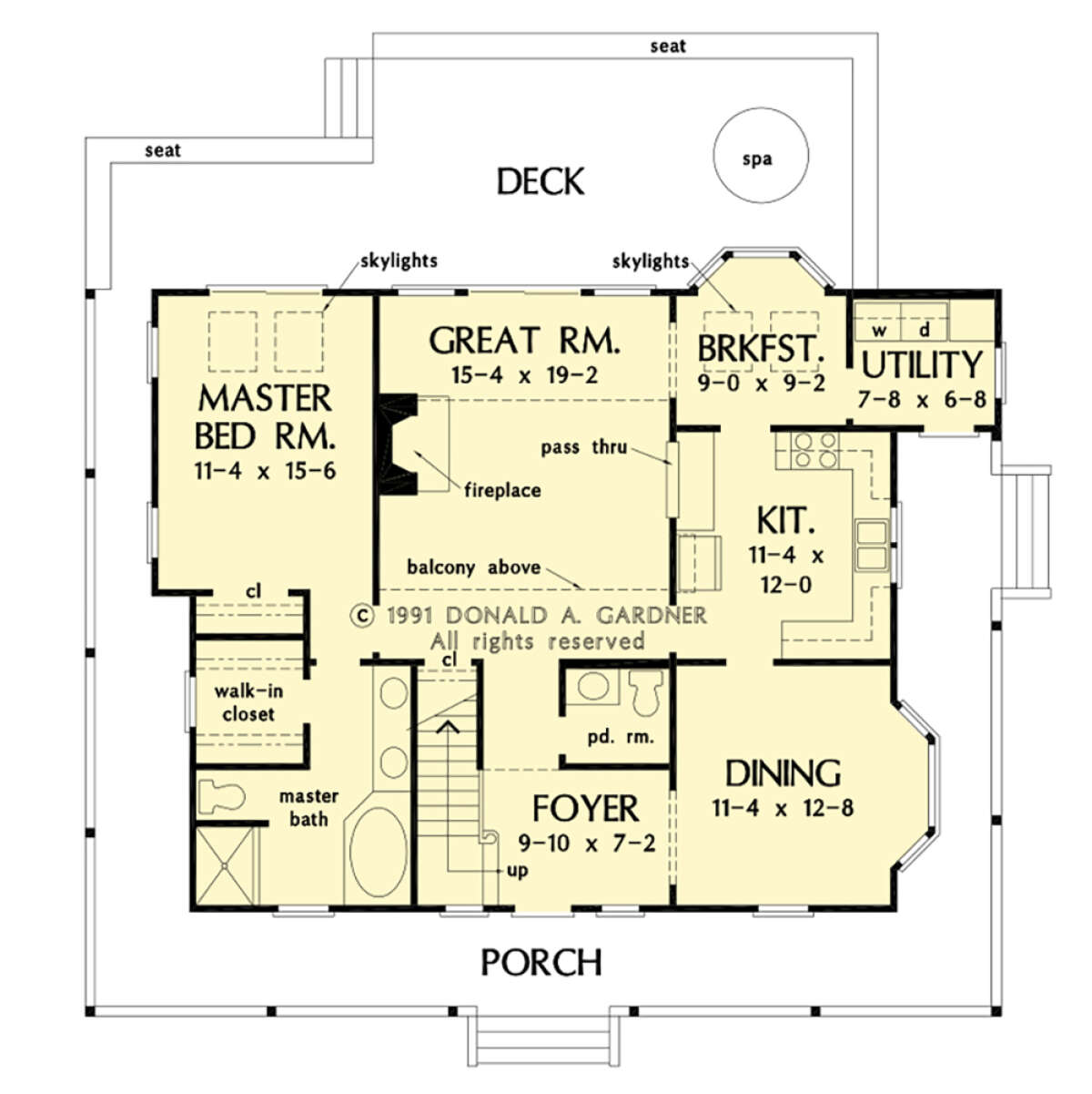Main Floor  for House Plan #2865-00251