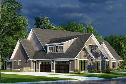 Craftsman House Plan #8318-00275 Elevation Photo