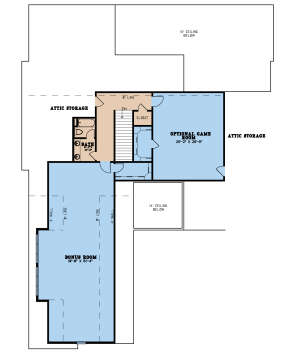 Second Floor for House Plan #8318-00275
