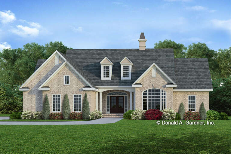 House Plan House Plan #27385 Front Elevation 