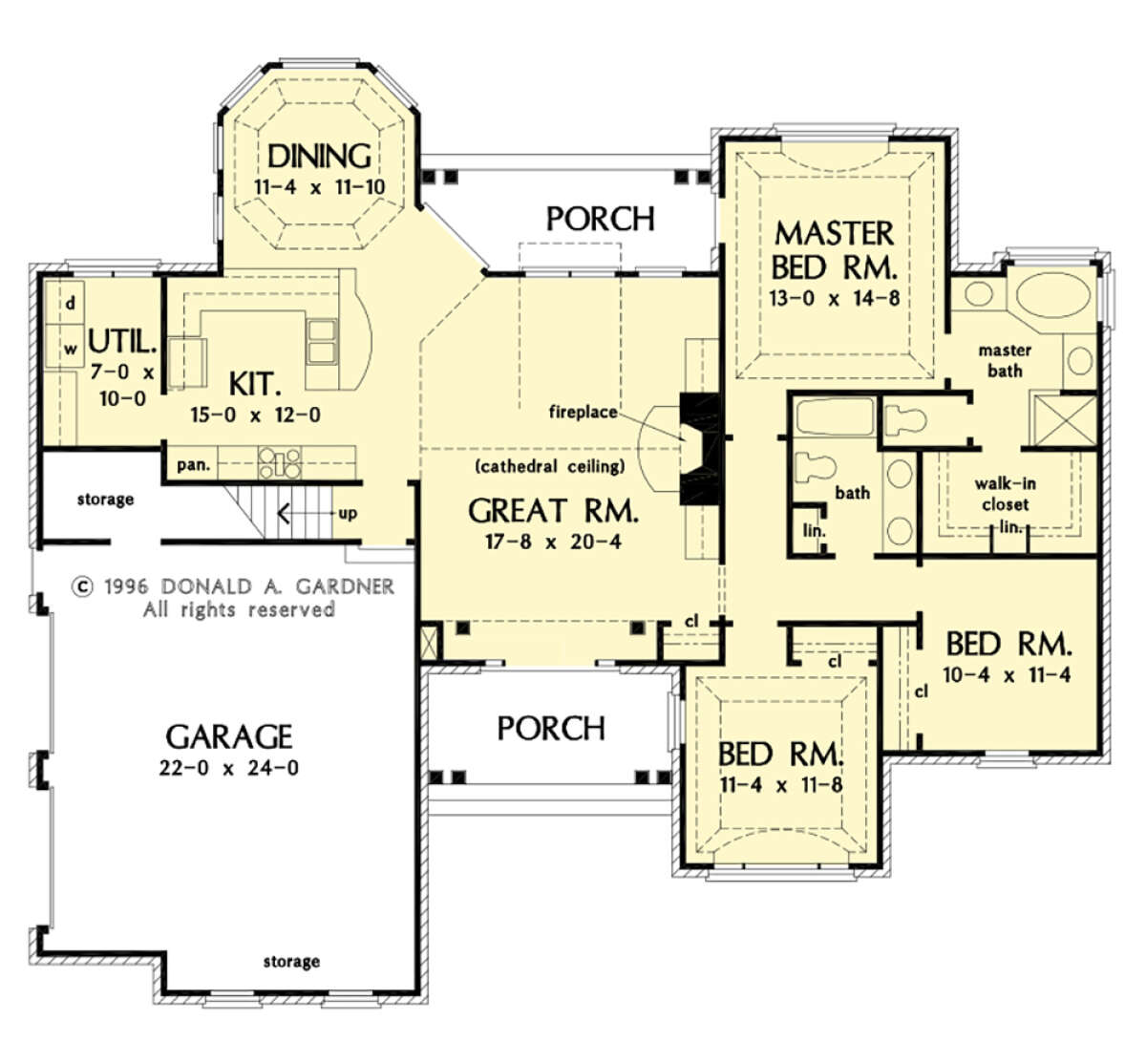 Main Floor  for House Plan #2865-00253