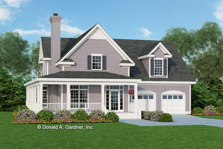 Country House Plan #2865-00254 Elevation Photo