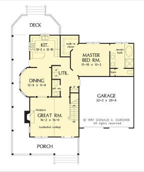Main Floor  for House Plan #2865-00254