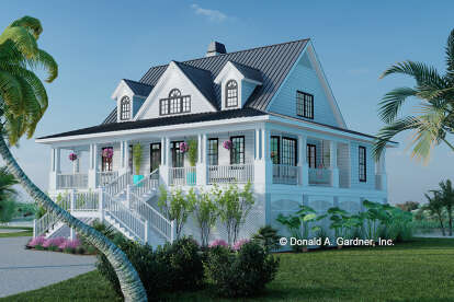 Cottage House Plan #2865-00256 Elevation Photo