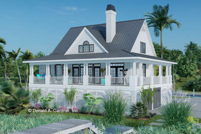 Cottage House Plan #2865-00256 Elevation Photo