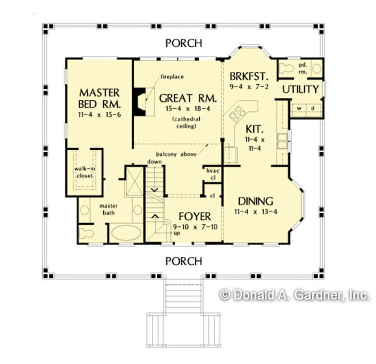 House Plan House Plan #27388 Drawing 1