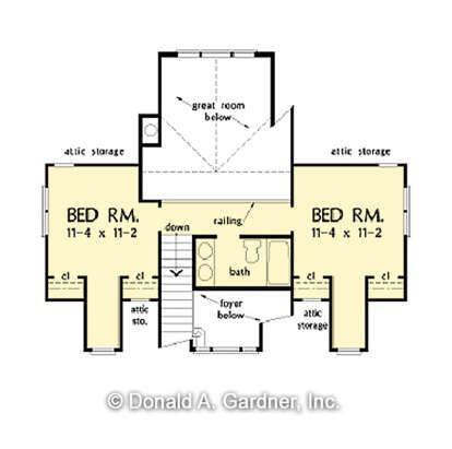 House Plan House Plan #27388 Drawing 2