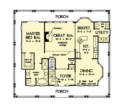 House Plan House Plan #27388 Drawing 3