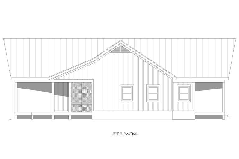 Mountain House Plan #940-00543 Elevation Photo