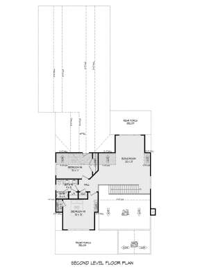 Second Floor for House Plan #940-00544