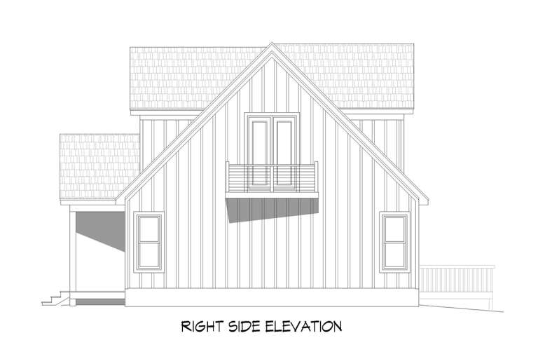 Mountain House Plan #940-00545 Elevation Photo