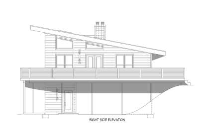 Modern House Plan #940-00546 Elevation Photo