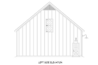 Barn House Plan #940-00547 Elevation Photo