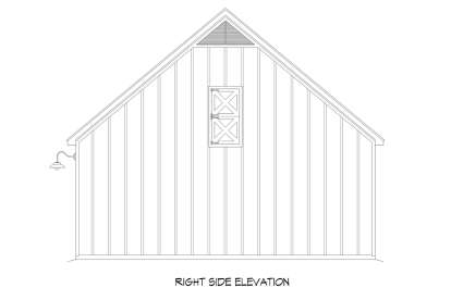 Barn House Plan #940-00547 Elevation Photo