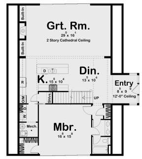 Main Floor  for House Plan #963-00659