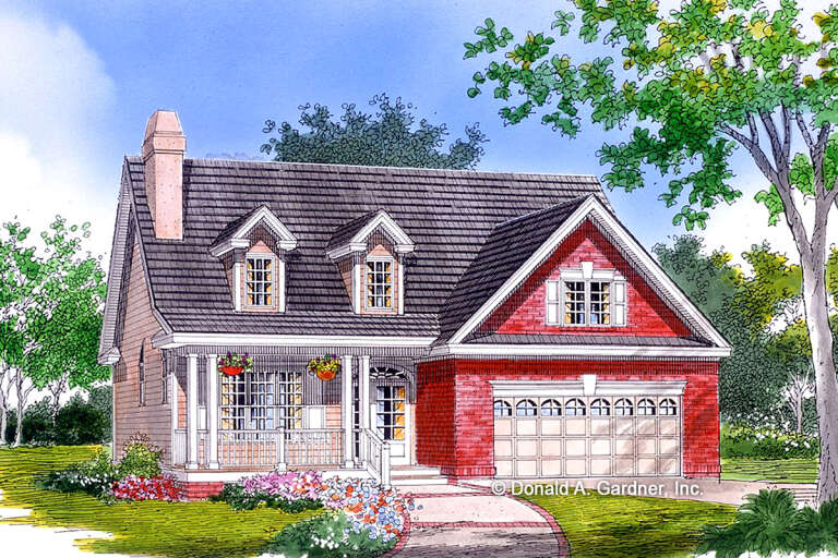 Country House Plan #2865-00258 Elevation Photo