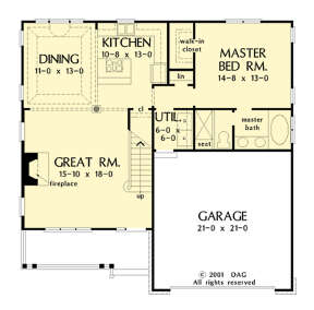 Main Floor  for House Plan #2865-00258