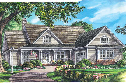 House Plan House Plan #27399 Front Elevation 