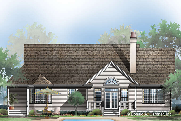 Southern House Plan #2865-00259 Elevation Photo