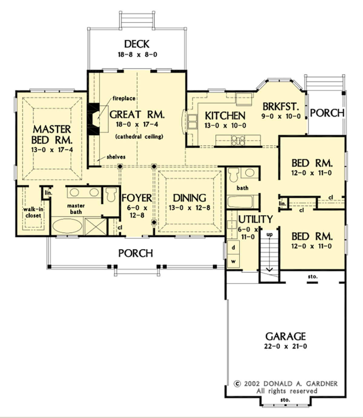 Main Floor  for House Plan #2865-00259