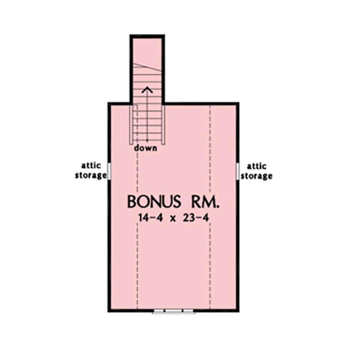 Bonus Room for House Plan #2865-00259