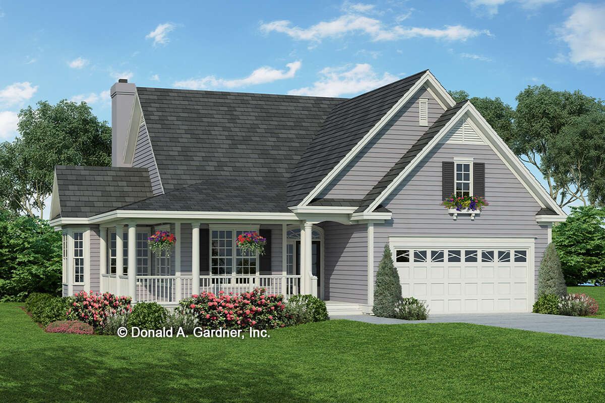 Small Cottage House Blueprint Construction Contractor Plan 2 bed 1200 sf PDF 