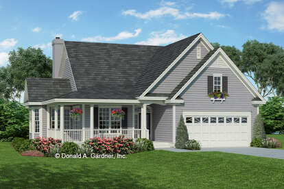 Cottage House Plan #2865-00260 Elevation Photo