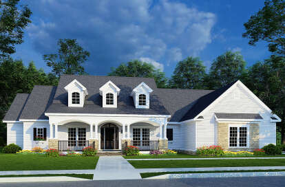 House Plan House Plan #27402 Front Elevation 