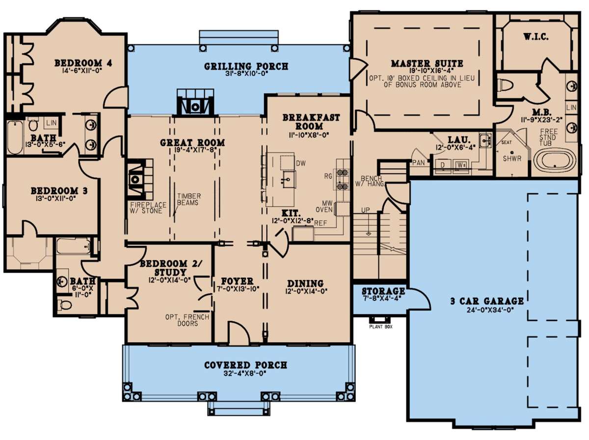 Main Floor  for House Plan #8318-00276