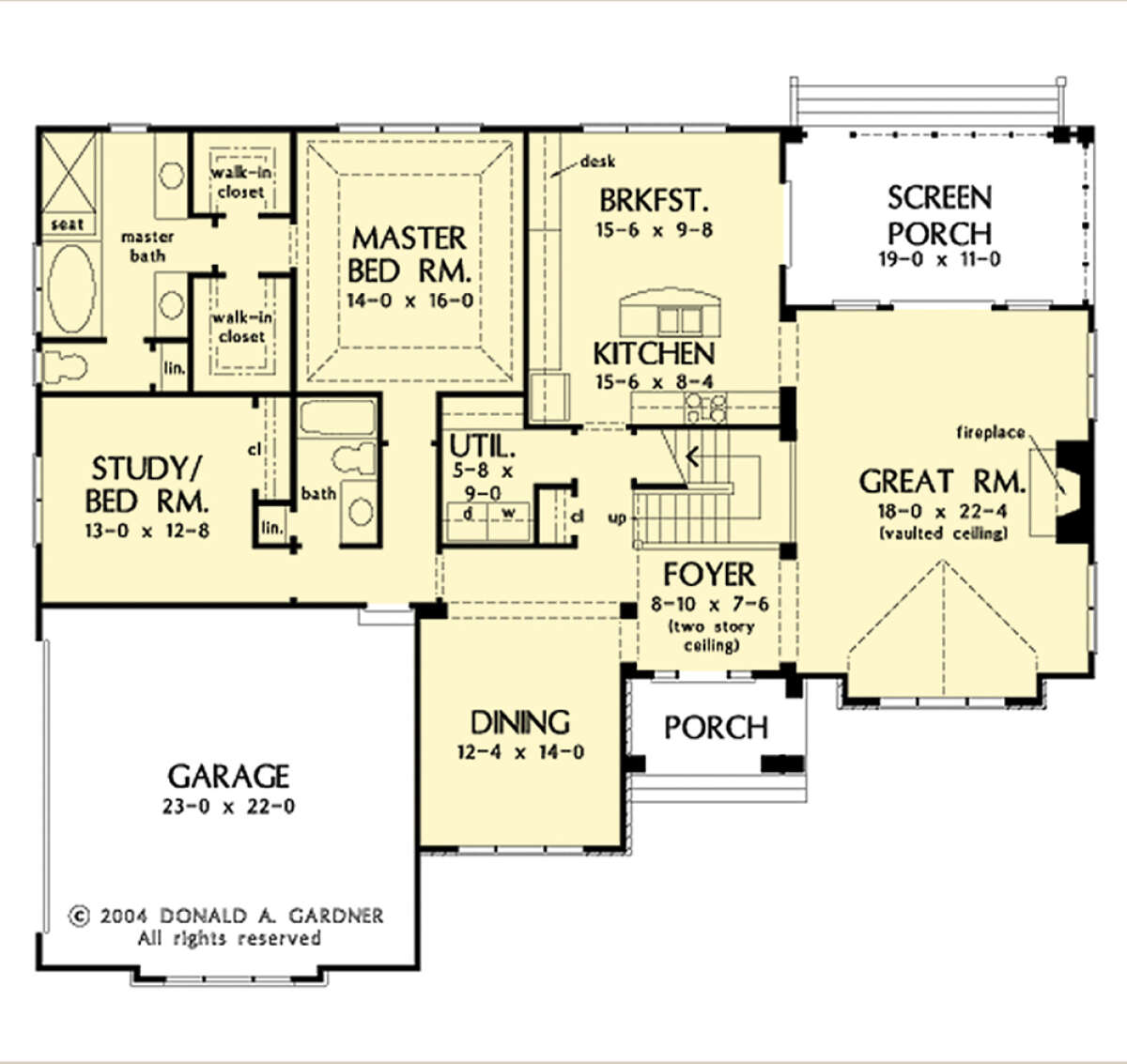 Main Floor  for House Plan #2865-00264