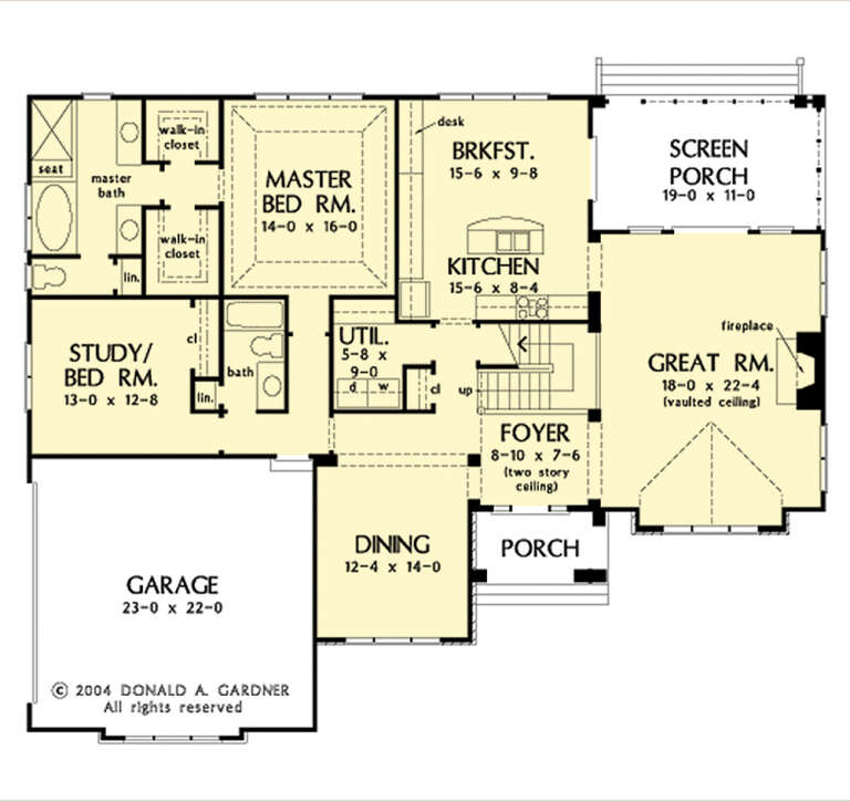 House Plan House Plan #27405 Drawing 1