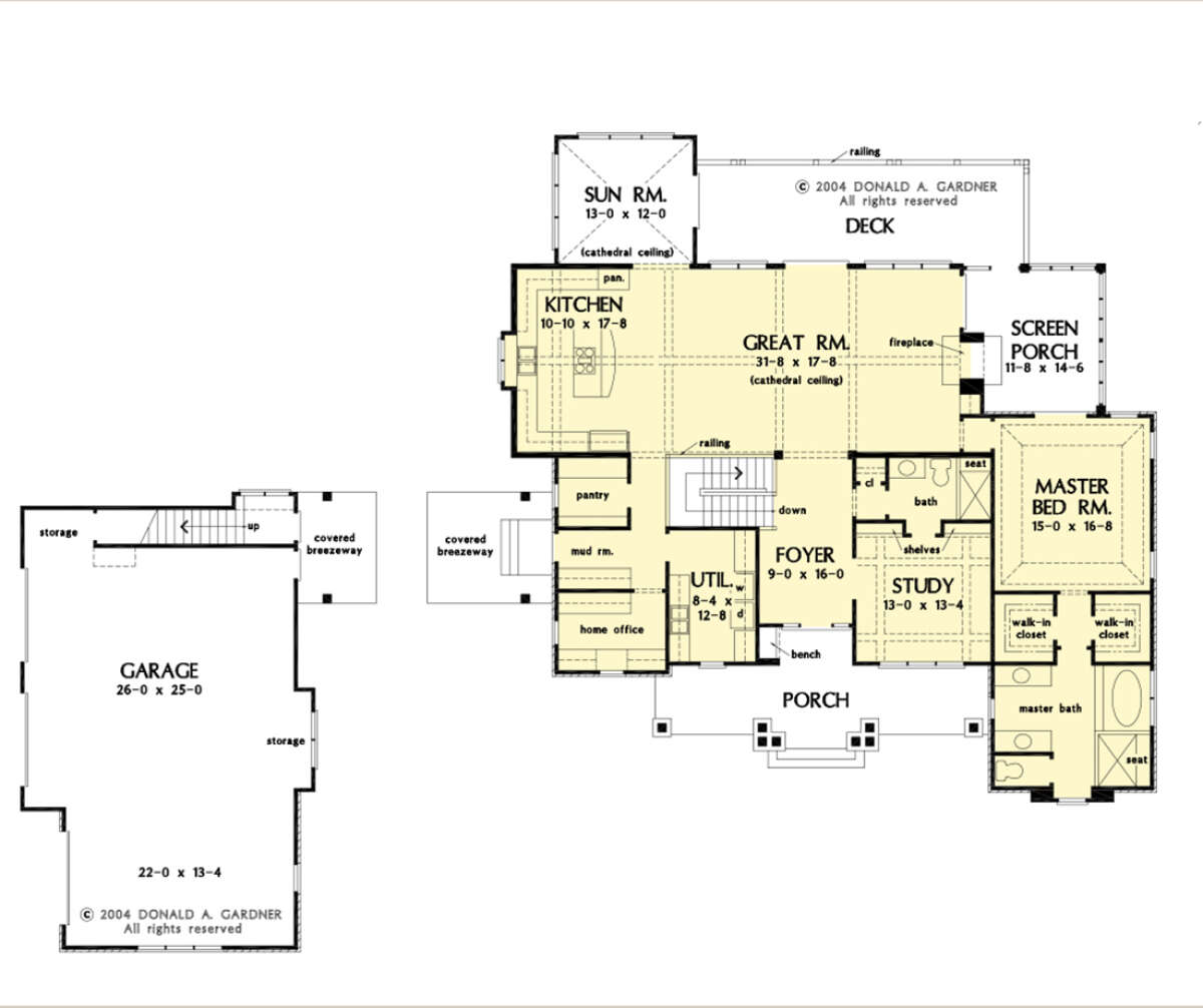 Main Floor  for House Plan #2865-00265