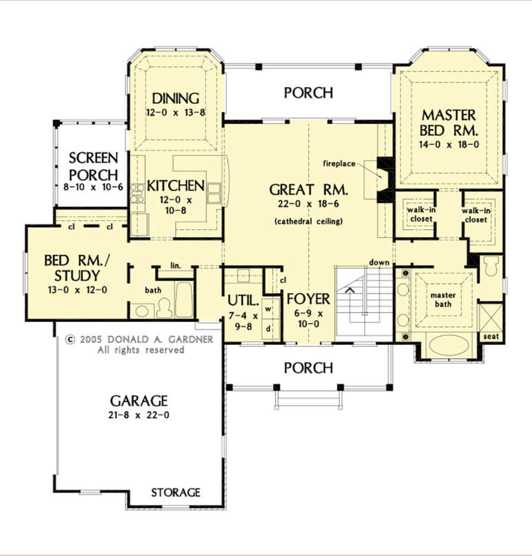 House Plan House Plan #27407 Drawing 1