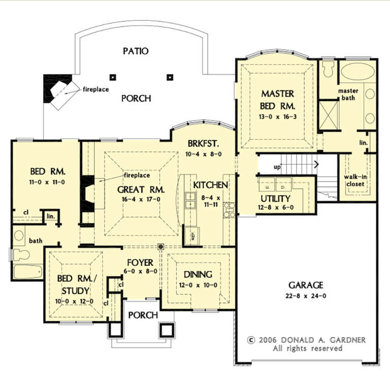House Plan House Plan #27408 Drawing 1