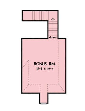 Bonus Room for House Plan #2865-00267