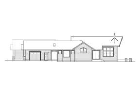 Craftsman House Plan #035-01021 Elevation Photo