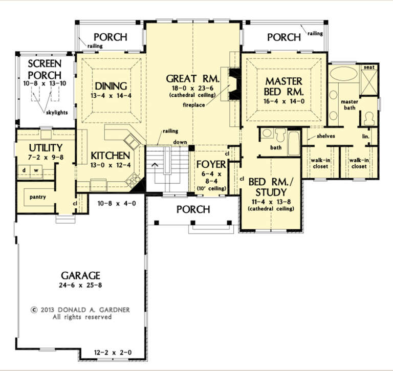 House Plan House Plan #27413 Drawing 1