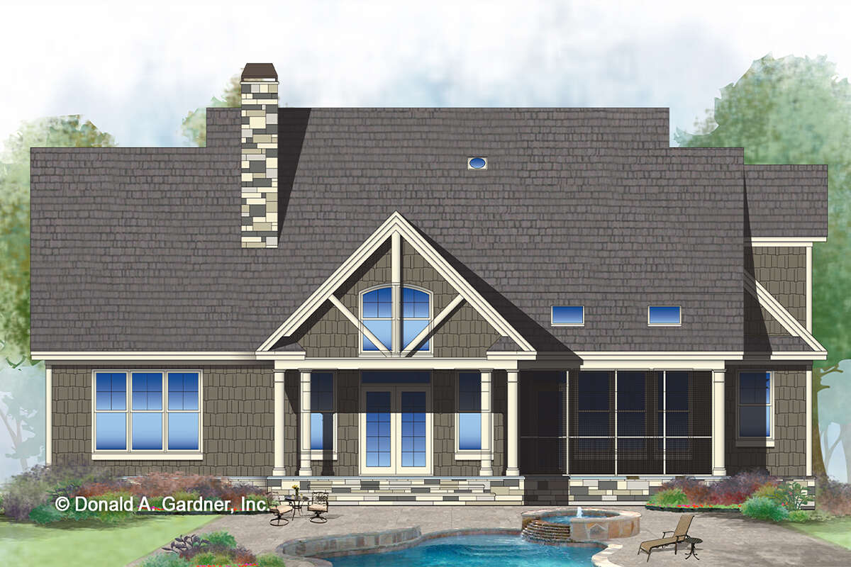 Craftsman House Plan #2865-00272 Elevation Photo