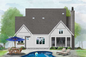 Modern Farmhouse House Plan #2865-00273 Elevation Photo