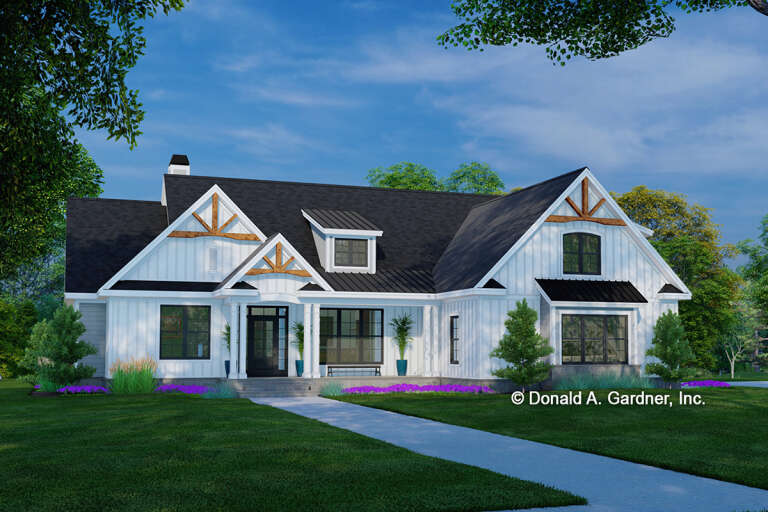 House Plan House Plan #27416 Front Elevation 